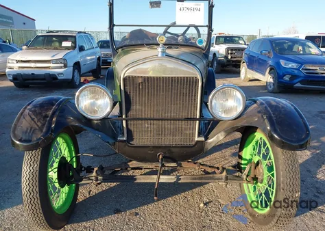 1930 Ford Model T из США, поврежденный, VIN 4605975